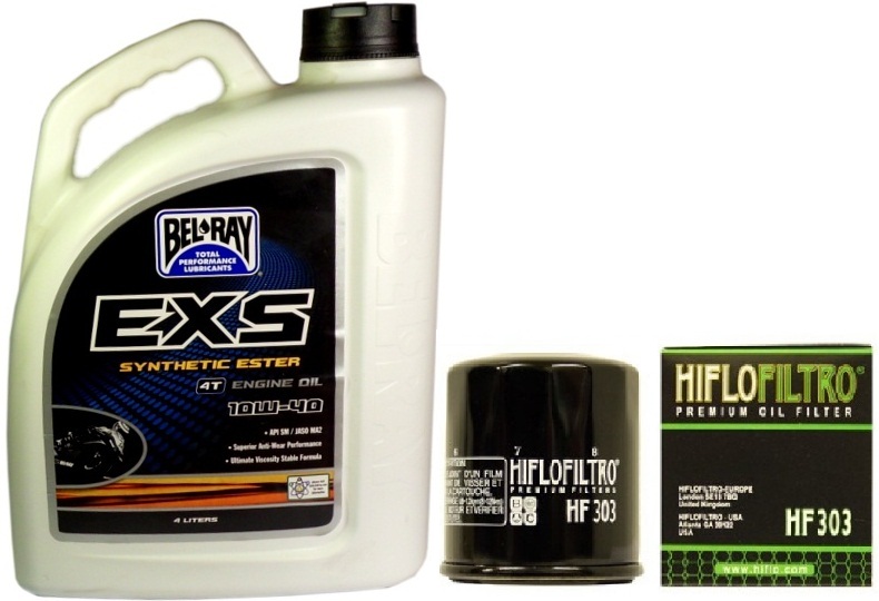 BEL-RAY EXS 10W40 4T 4L + FILTR GRATIS - Petrostar