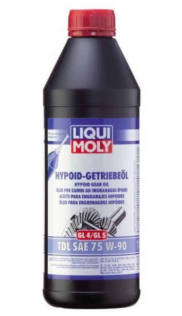 LIQUI MOLY HYPOID GETRIEBOIL TDL SAE 75W90 TS 1L 2655 - Petrostar