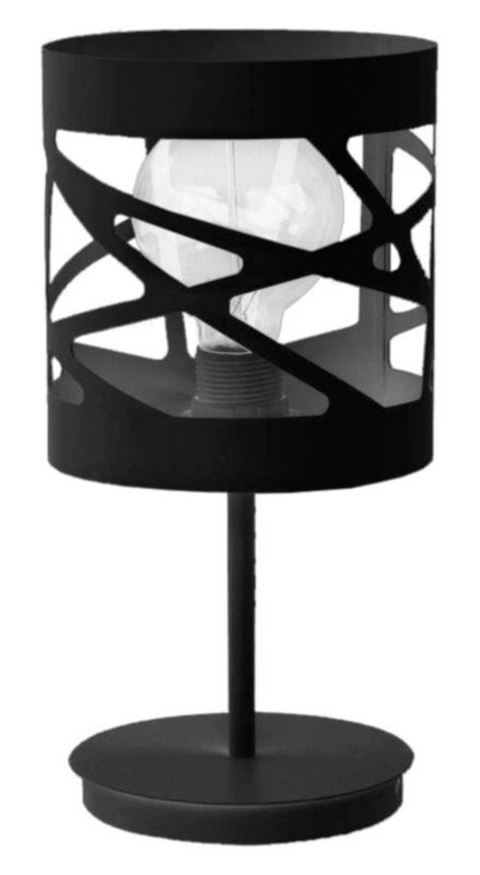 Lampka stołowa Sigma Lighting Moduł Frez czarna 1 x E27 x 15W IP20 wym: 34 x 17.5 x 17.5 cm metal - 1 szt.