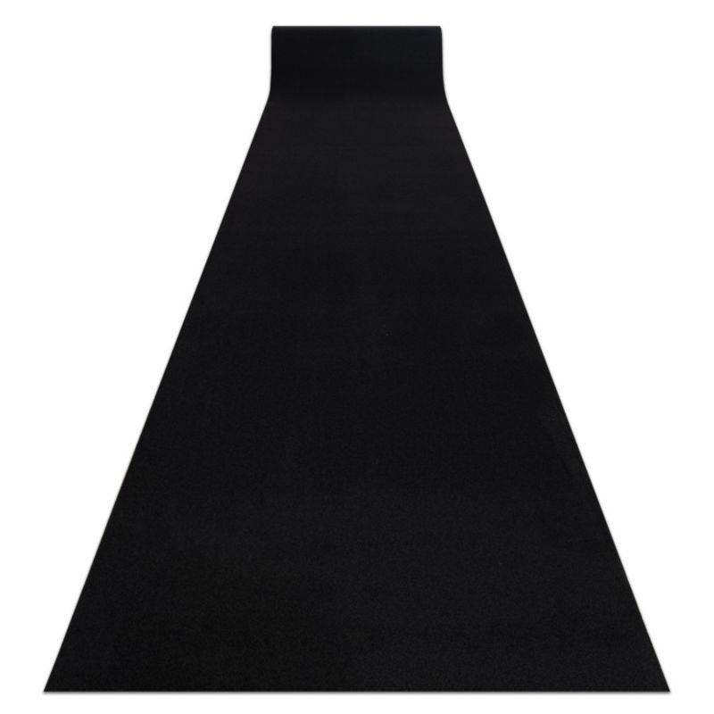 Chodnik RugsX 60x820 cm czarny 169362 1 szt.