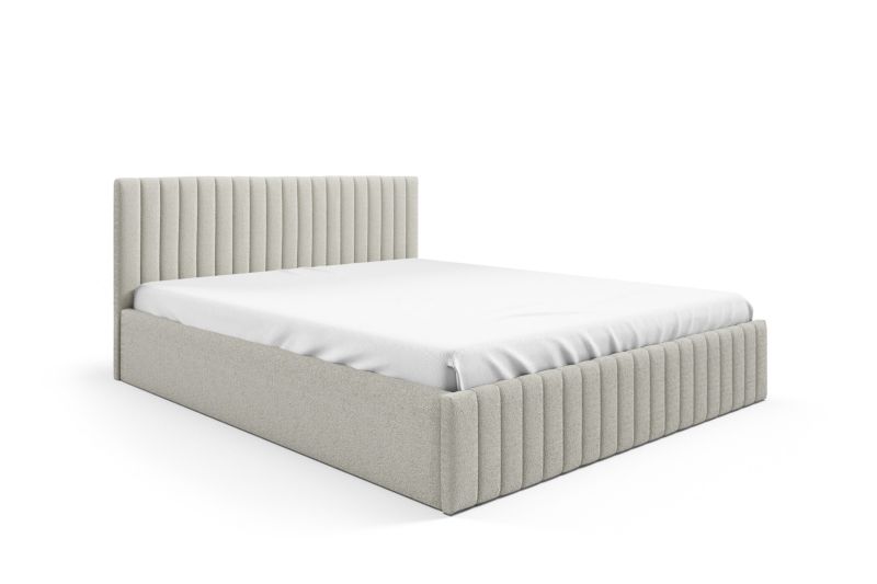 ŁÓŻKO SOLA SOFELLO 180X200 stelaż drewniany BOUCLE , BUKLA quelle02 1szt.