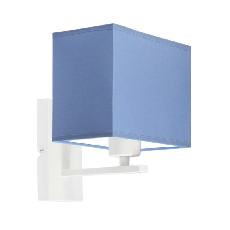 Kinkiet Volta Light Factory Moto Niebieski/biały Abażur 1xE27 1szt.