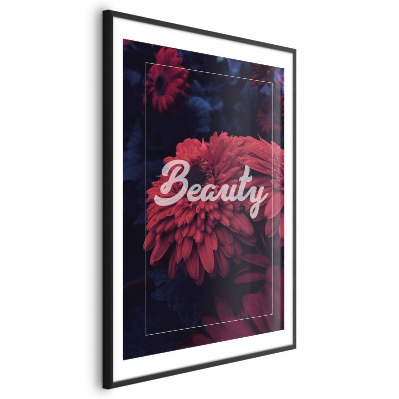 Plakat Artgeist Beauty 40x60 cm z ramą czarną 1 szt