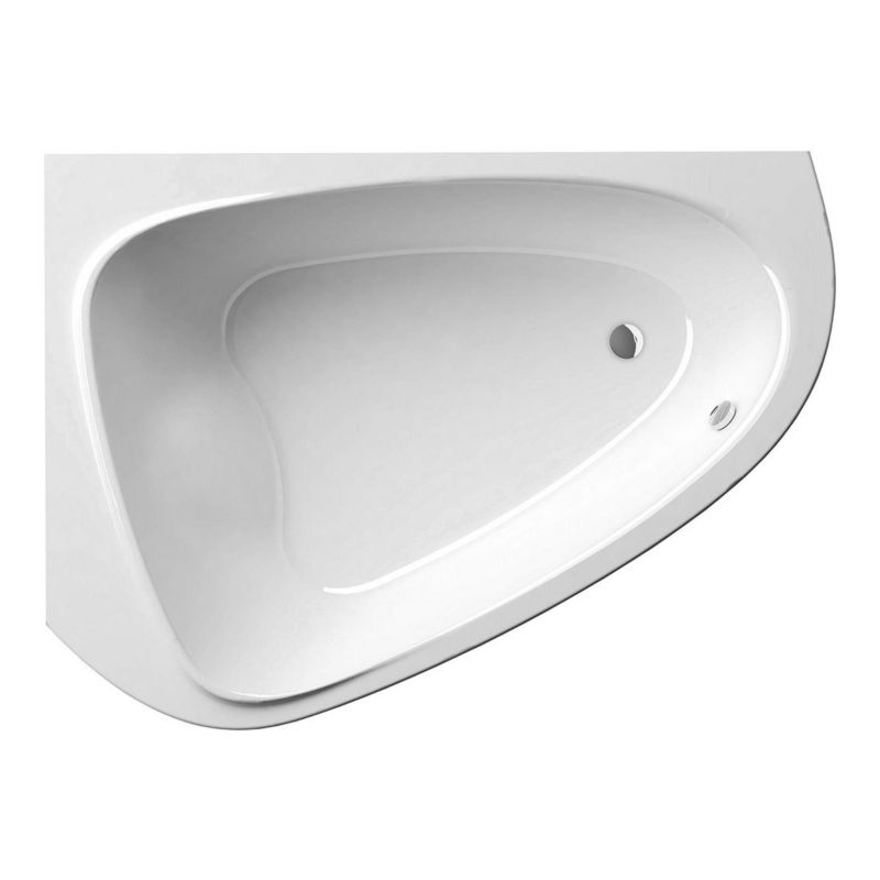 Akrylowa wanna asymetryczna Ravak LoveStory II 196x139 L biała 1szt