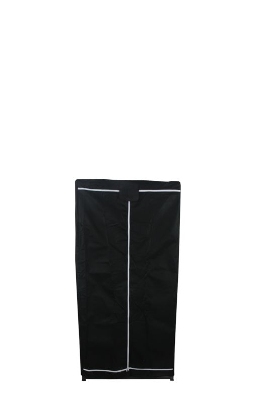 Pokrowiec ochronny na regał MODO24 106X50X50 cm futerał na stojak czarny 1 szt.