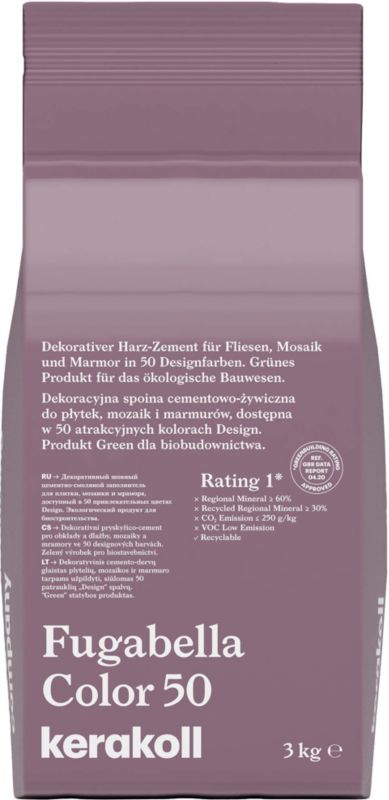 Fuga Kerakoll Fugabella Color 50 3 kg