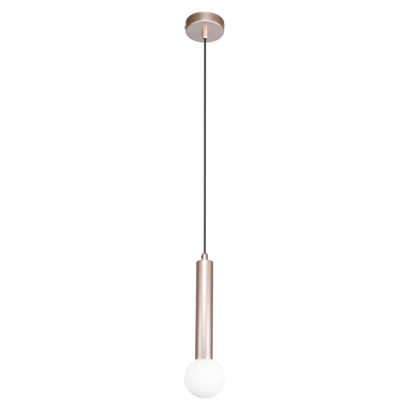 Lampa wisząca Italux FILANO kawowa 1xG9x5W wym:150x9x9cm IP20 -1 szt.