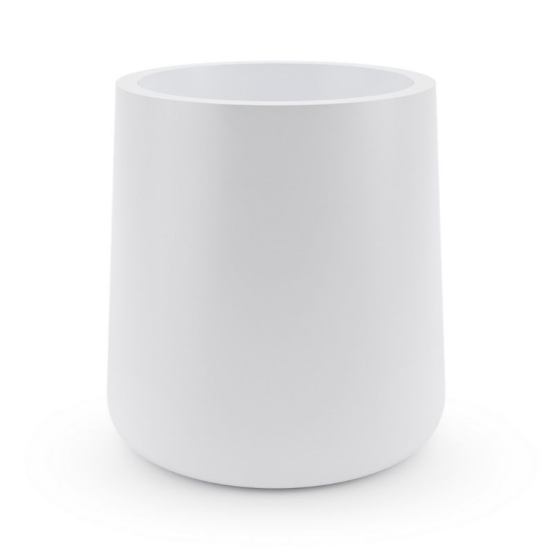 Donica PD CONCEPT Z Polietylenu Ogrodu ZOE PL-ZO50 Biała Bez Półki 1 szt