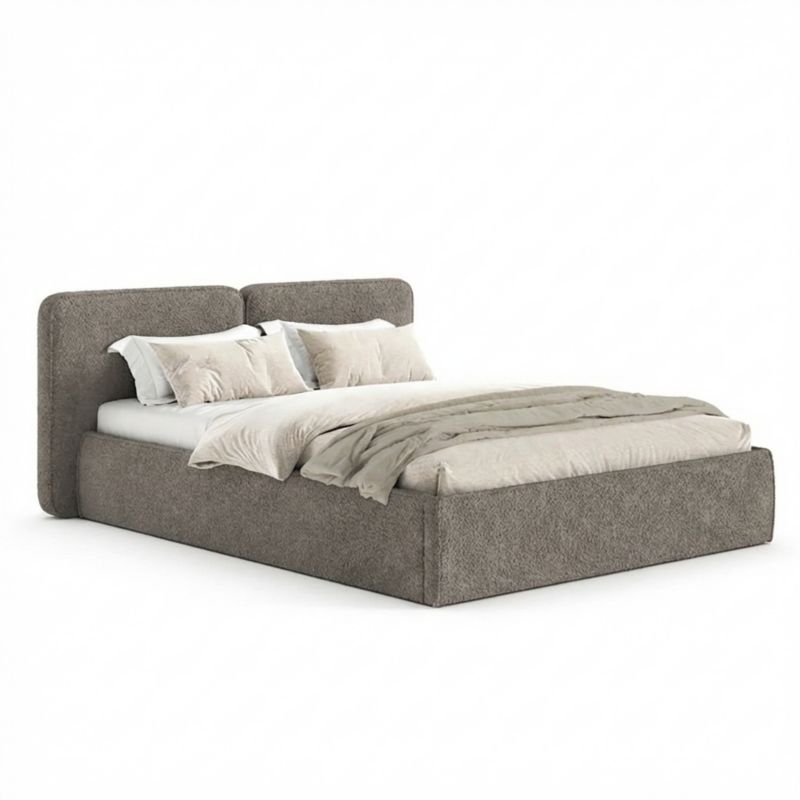 Łóżko Tapicerowane ELITE 140x200 Stelaż Pojemnik Na Pościel Abriamo 02 1 szt.