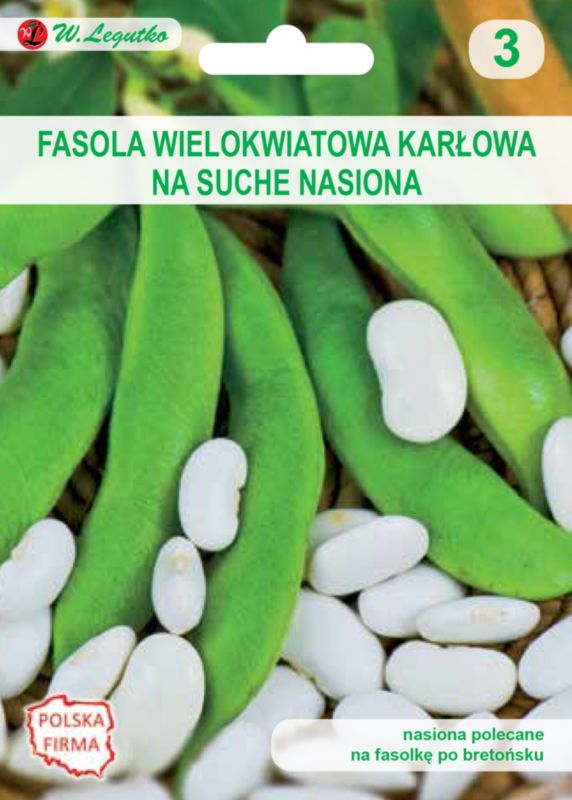 Nasiona fasola wielokwiatowa