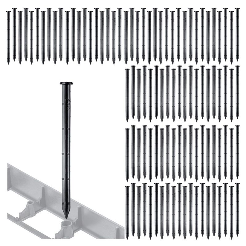 Szpilki KADAX Kołki Kotwy Do Agrowłókniny Agrotkaniny Obrzeży 100szt 25cm mocne 1 szt.