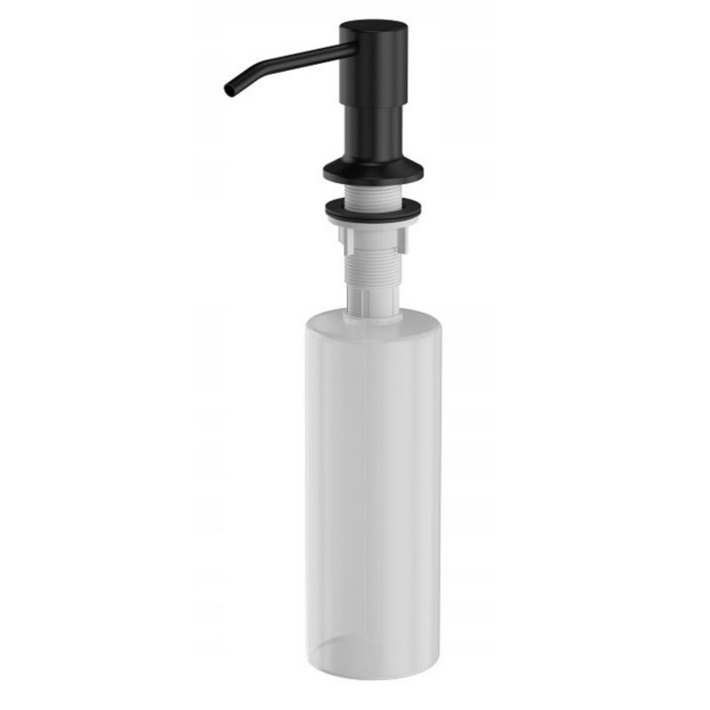 Dozownik Nablatowy Do Płynu Do Naczyń Czarny Granitan Do Zlewu Kuchennego 360 ml 1 szt.