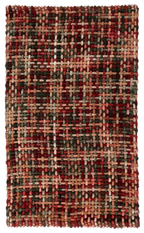 Dywanik Łazienkowy Multidecor Belweder 60x100cm melanż bordowy 1 szt