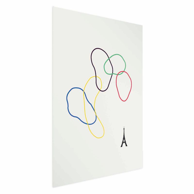 Plakat Artgeist Kolorowe koła 29,7x42 cm bez ramy 1 szt