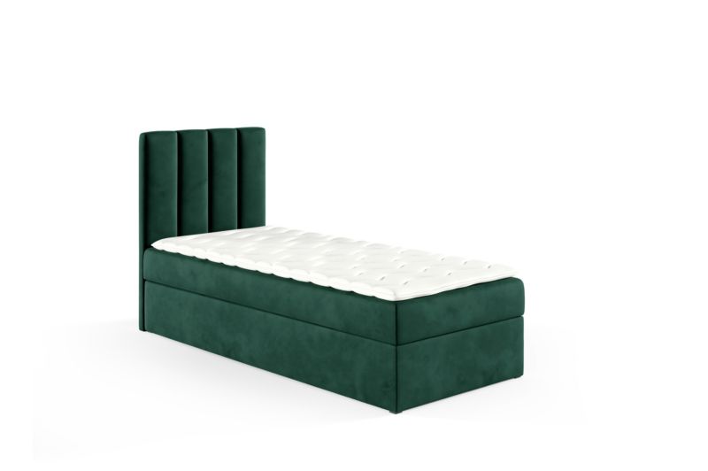 Łóżko kontynentalne SOFELLO Nina Box 90x200 bez nóg riviera38 1szt.