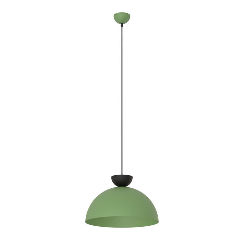 Lampa wisząca Emibig LUNARO zielono-czarna 1xGX53x10W IP20 wym:140x40x40cm - 1 szt.