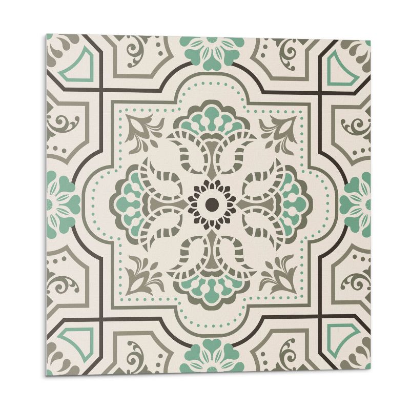 Kafelki samoprzylepne Wallfluent 30x30 cm Abstrakcyjny wzór z geometrycznymi formami 9 szt.