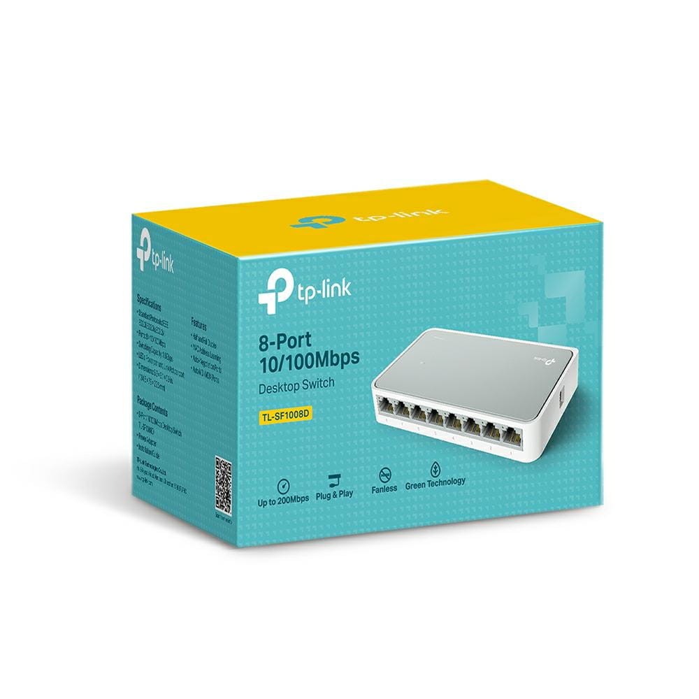 TP-LINK Switch x8 TL-SF1008D - Henryx24