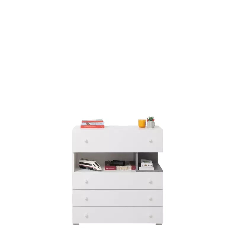 Komoda do pokoju młodzieżowego z szufladami 85 cm SIREN