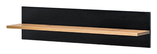 Półka na ścianę bez lameli LIVORNO dąb artisan