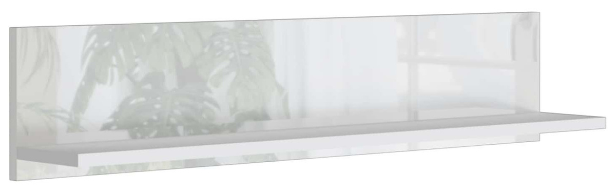 Biała półka wisząca 105 cm PREMIUM