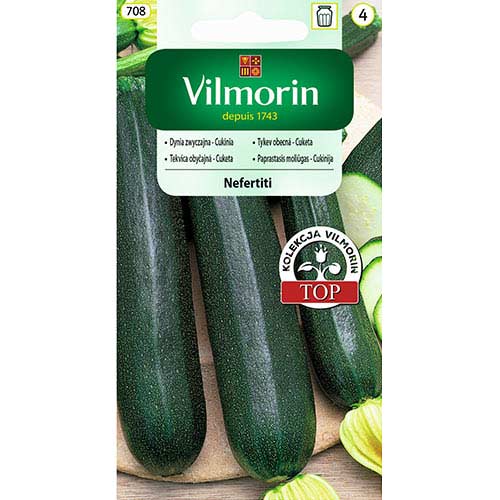 1 szt, Cukinia (Dynia zwyczajna) Nefertiti Vilmorin - Nasiona: Ilość w opakowaniu: 3 g