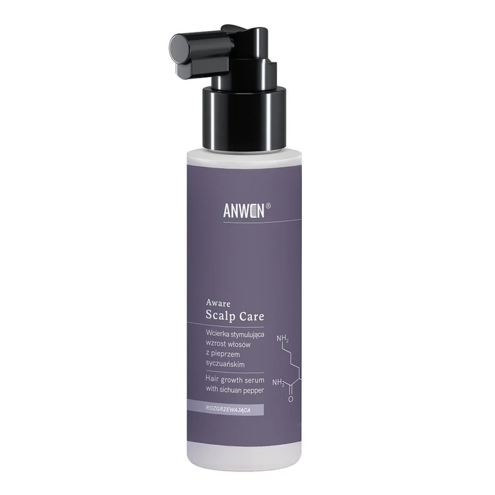 Anwen Aware Scalp Care wcierka stymulująca wzrost włosów z pieprzem syczuańskim, 100 ml