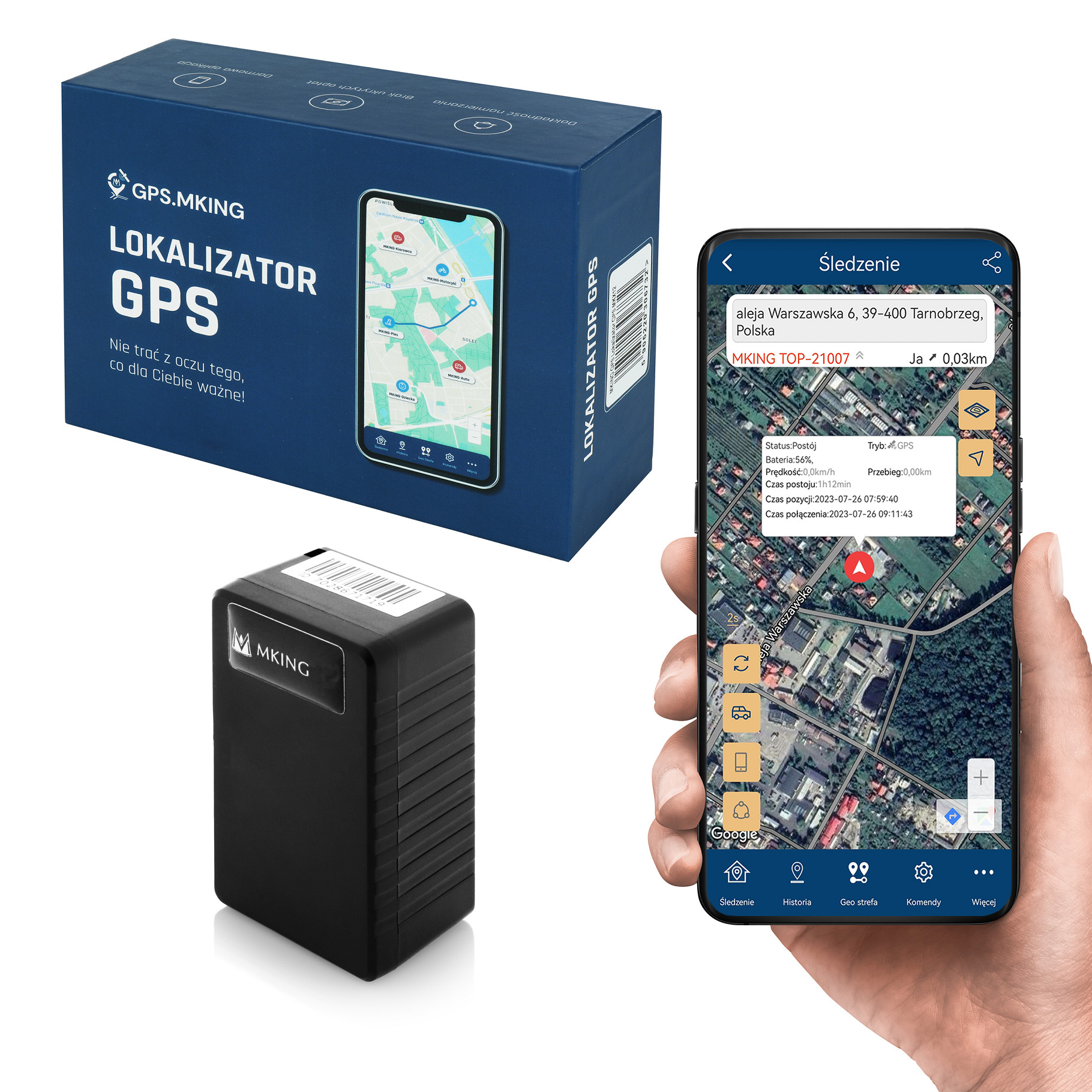 Lokalizator MINI GPS MK50