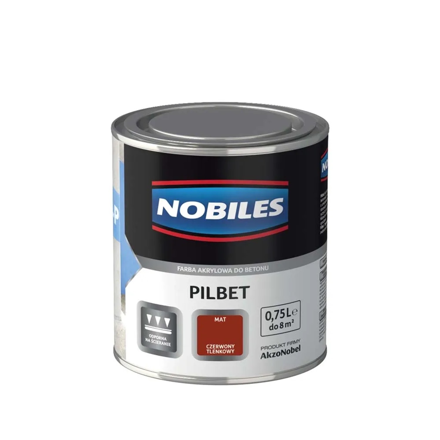 Nobiles Emalia Pilbet czerwony tlenkowy 750ml