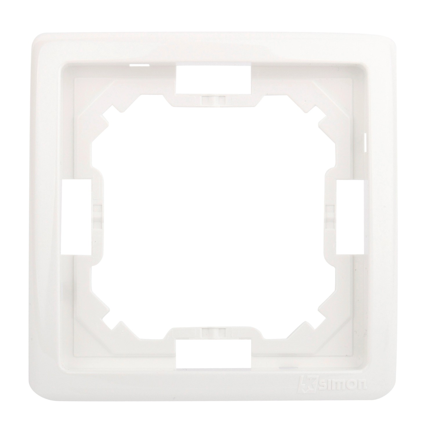 Simon Ramka Basic Moduł pojedyncza biała
