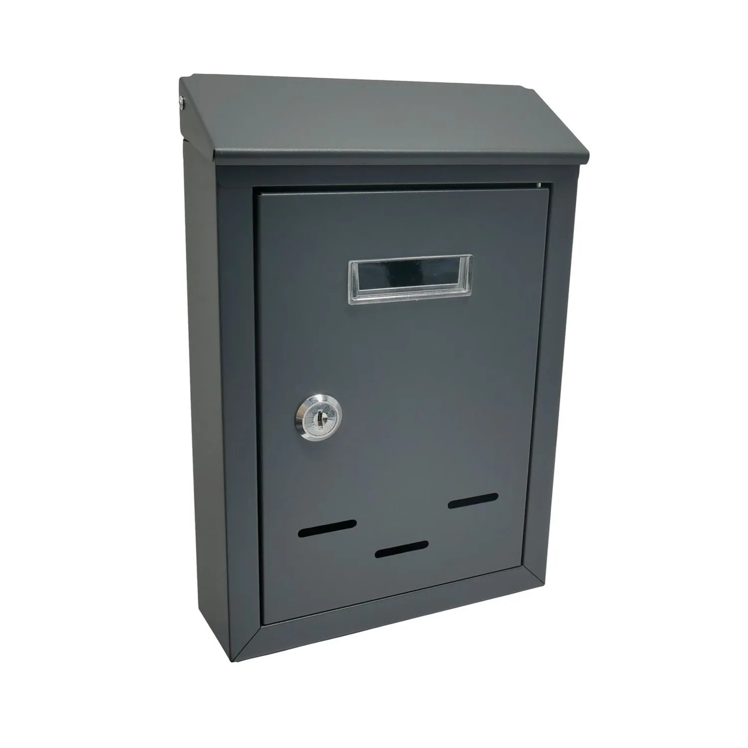 Domino Skrzynka na listy Roof antracyt 18x26x5,5 cm