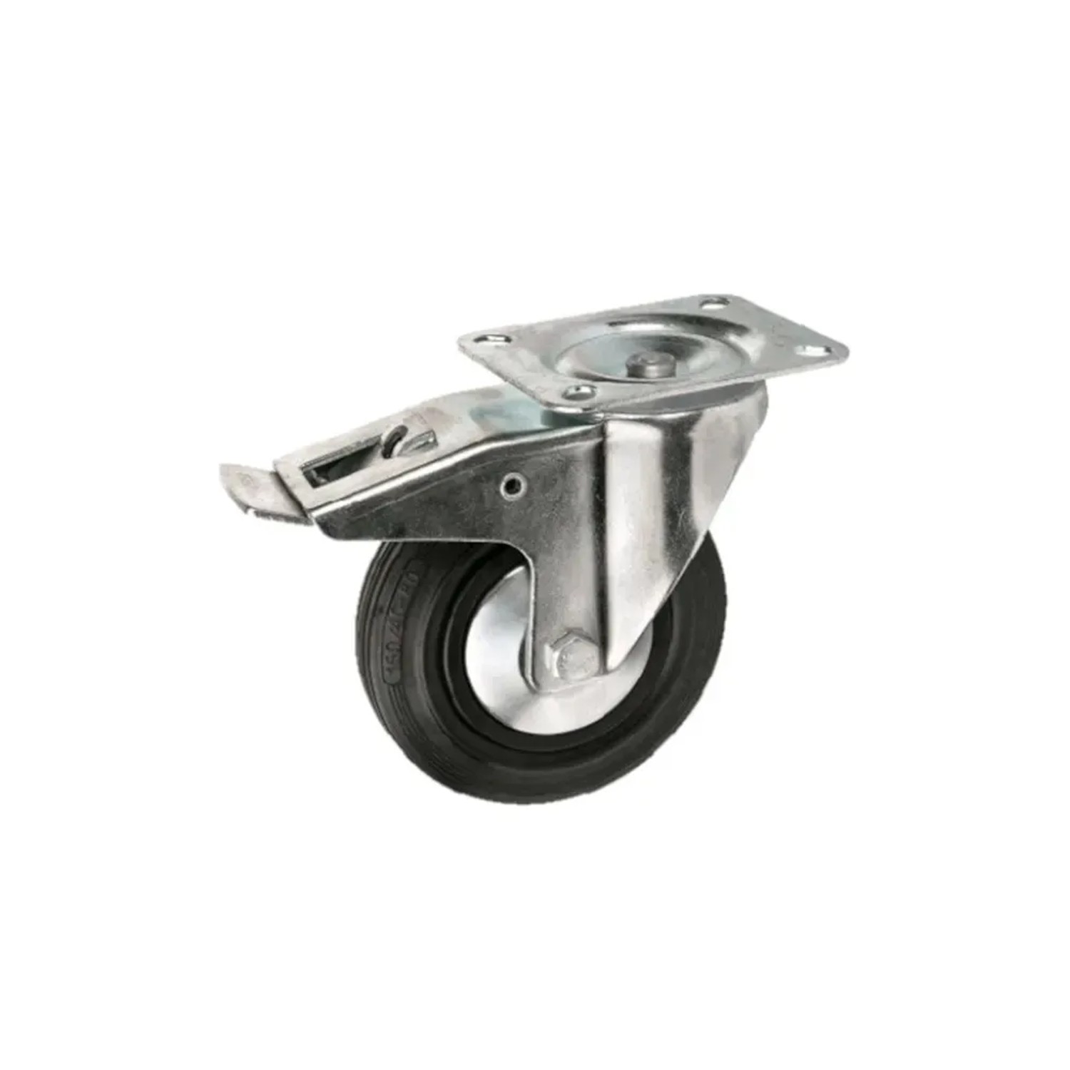 Domino Koło płytka z hamulcem 125mm 125kg