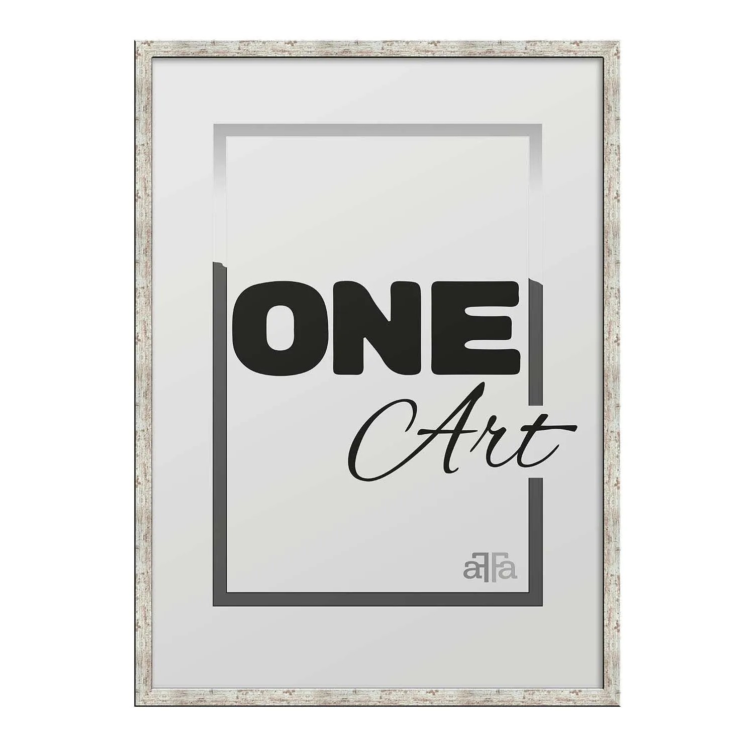 Frames Factory Fotorama HEKLA 59,4 x 84,1 cm biało-brązowa