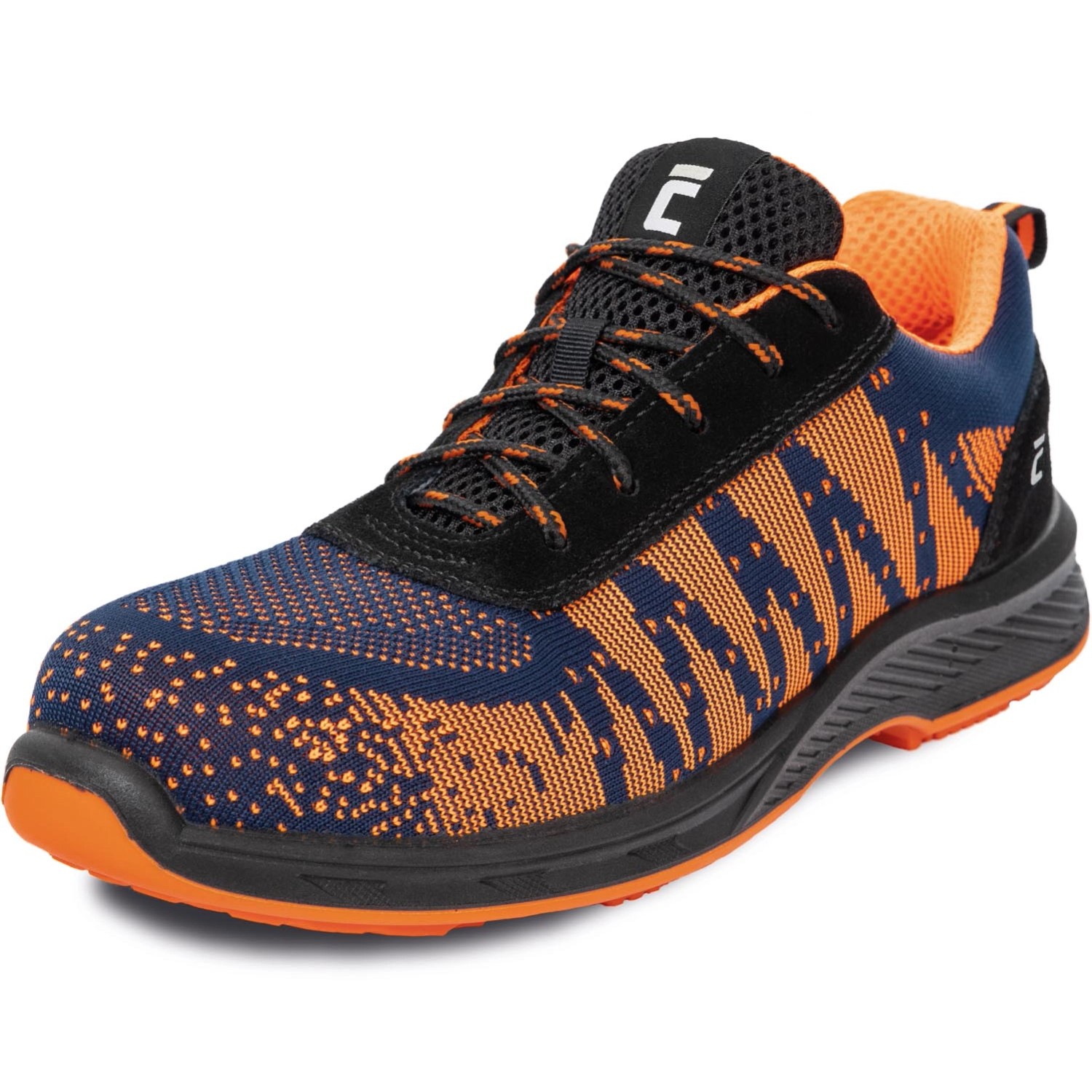 Półbuty robocze niebiesko-pomarańczowe, roz. 42