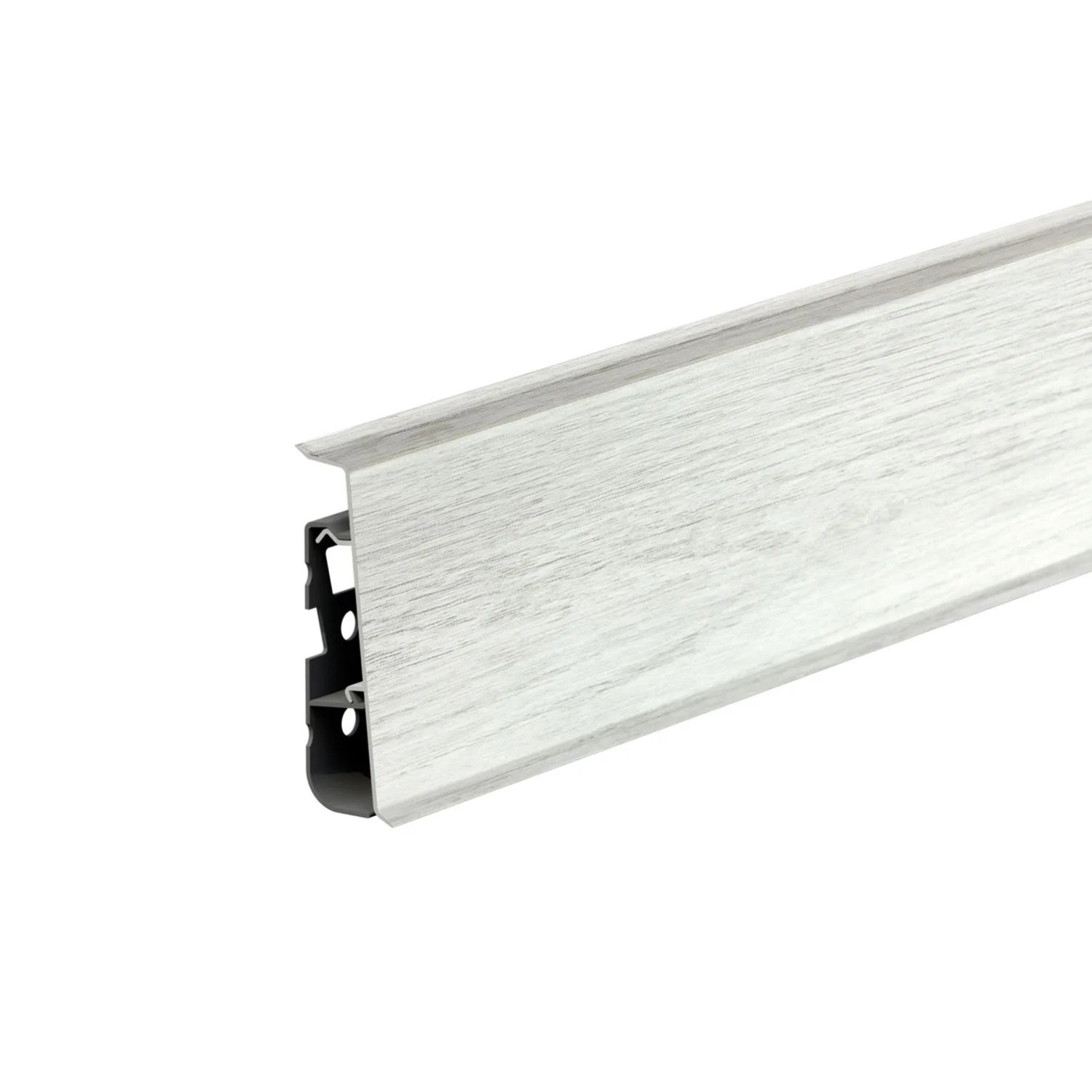 Cezar Listwa przypodłogowa Hi-Line PVC Dąb Szary Organic 75x22x2500