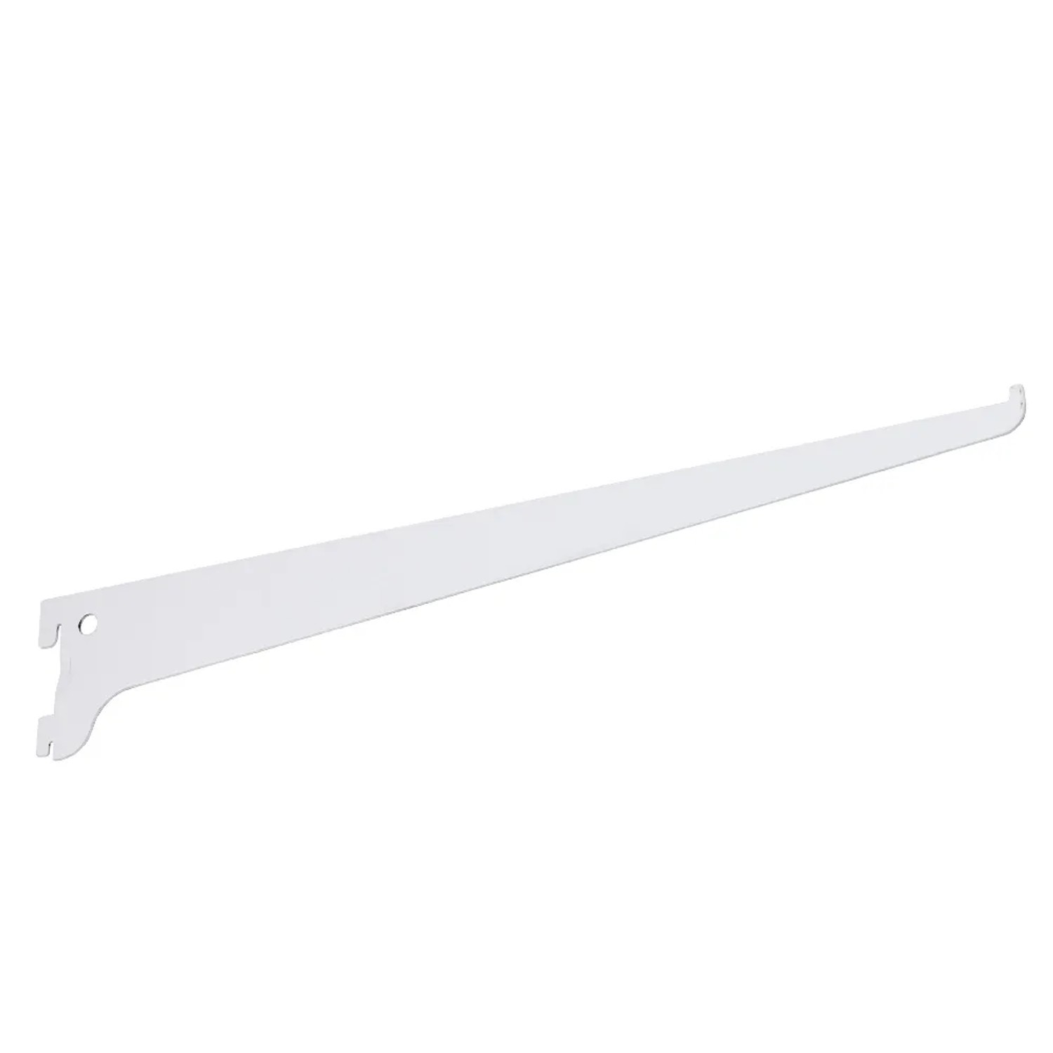 Domax Wspornik pojedynczy biały 400 mm