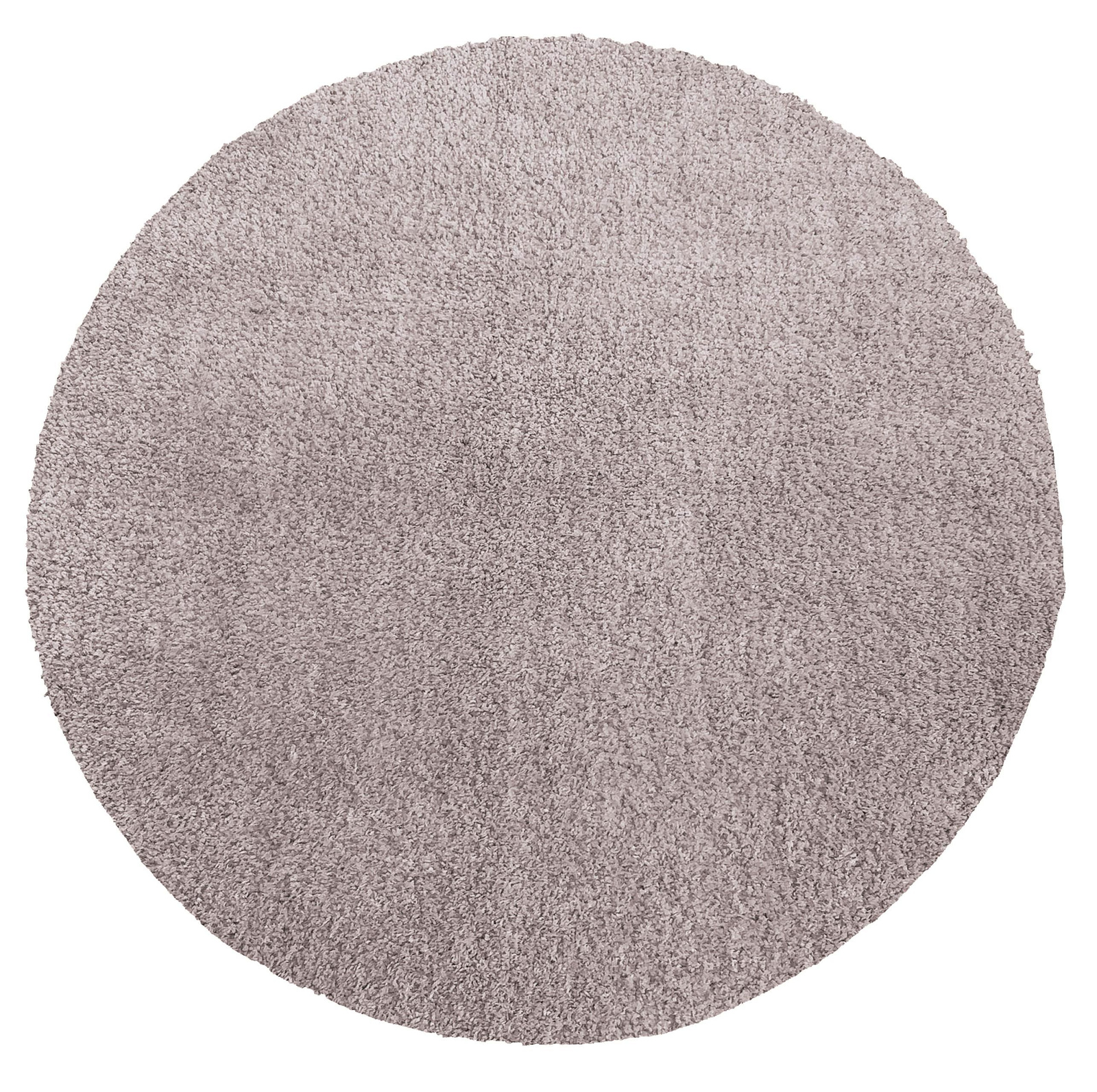 Dywan okrągły Kayoom - typu Shaggy nowoczesny, mięciutki -pudrowy róż