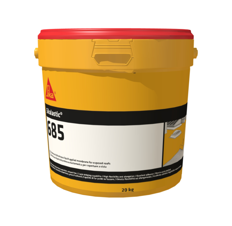 SIKA SIKALASTIK 685 BLACK 20KG JEDNOSKŁADNIKOWA MEMBRANA BITUMICZNA CZARNA