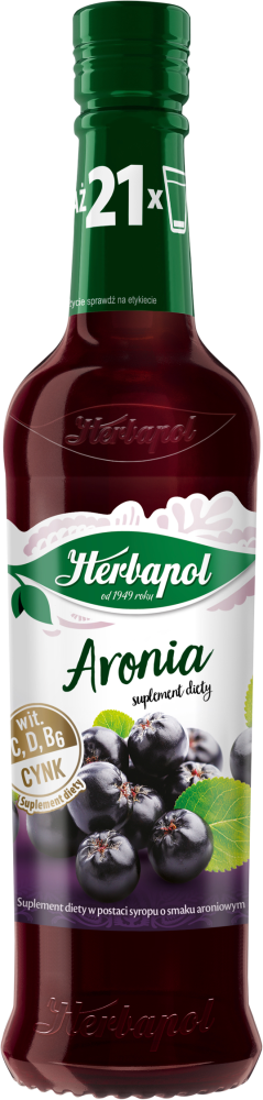 Syrop Herbapol Owocowa Spiżarnia, aroniowy, 420ml