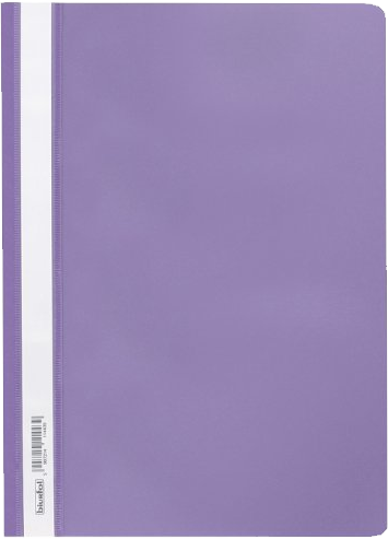 Skoroszyt plastikowy bez oczek Biurfol, miękki, A4, fioletowy