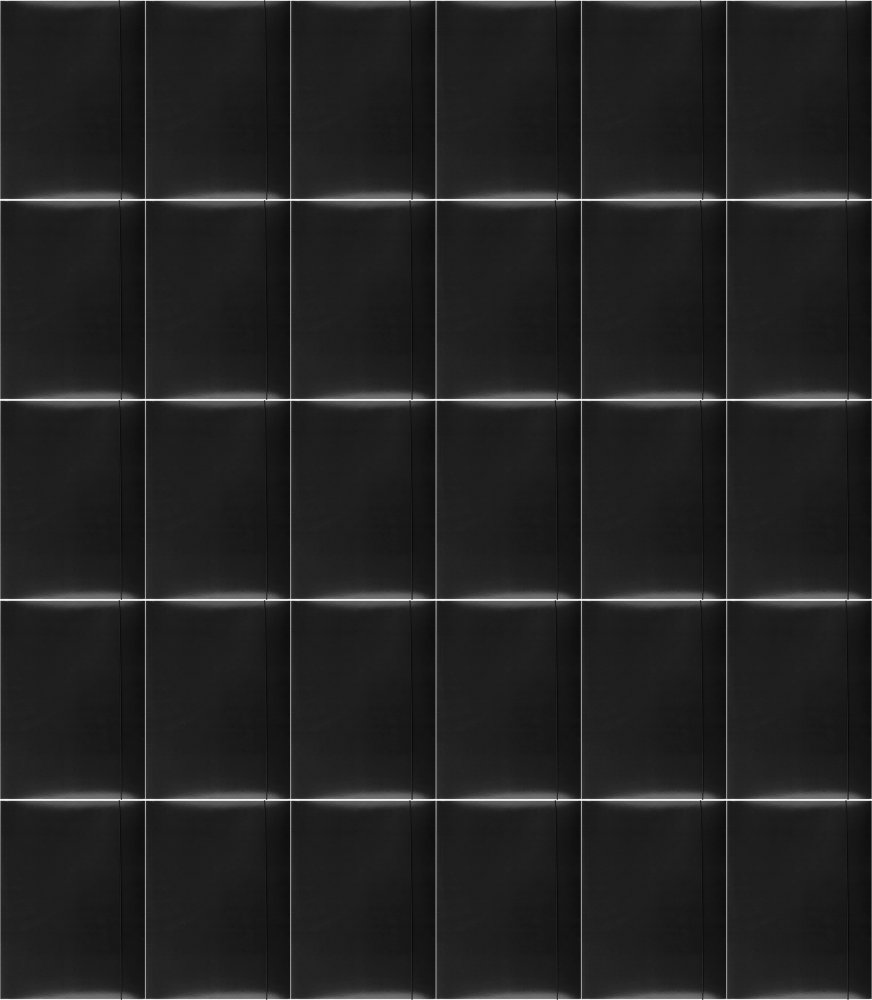 50x Teczka z gumką Barbara, A4, klejona, lakierowana, czarny