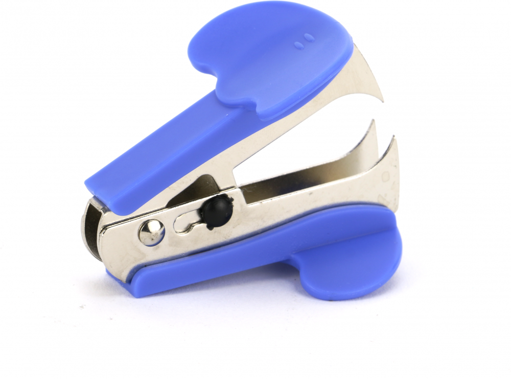 Rozszywacz D.Rect 0231, z blokadą, niebieski