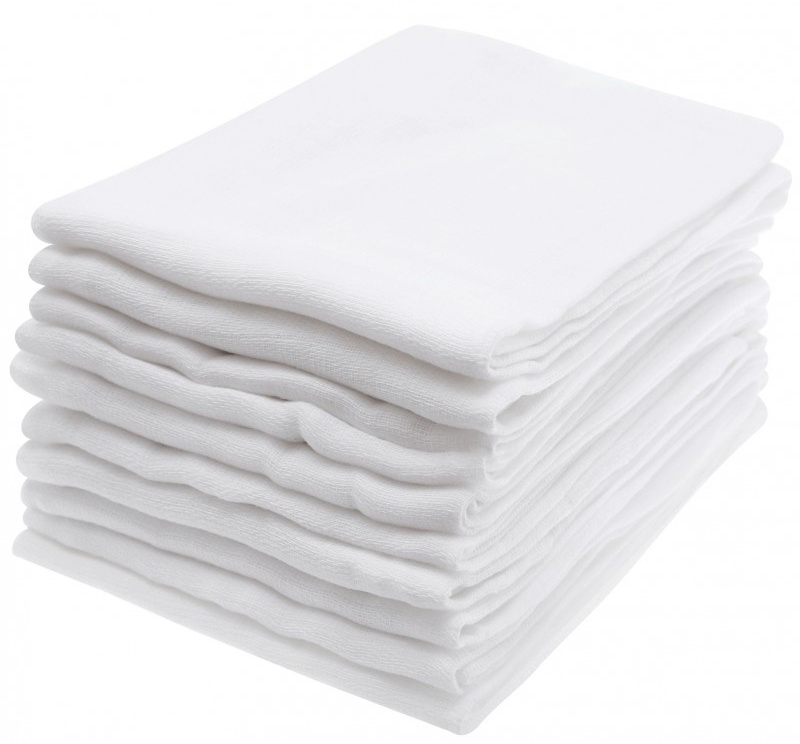 Pielucha tetrowa, 60x80cm, biały, 1szt.