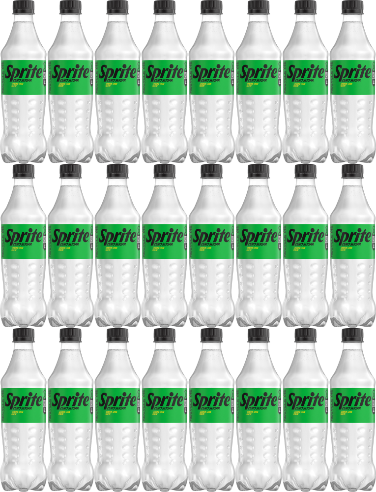 24x Napój gazowany Sprite Zero, butelka, 0.5l, KAUCJA