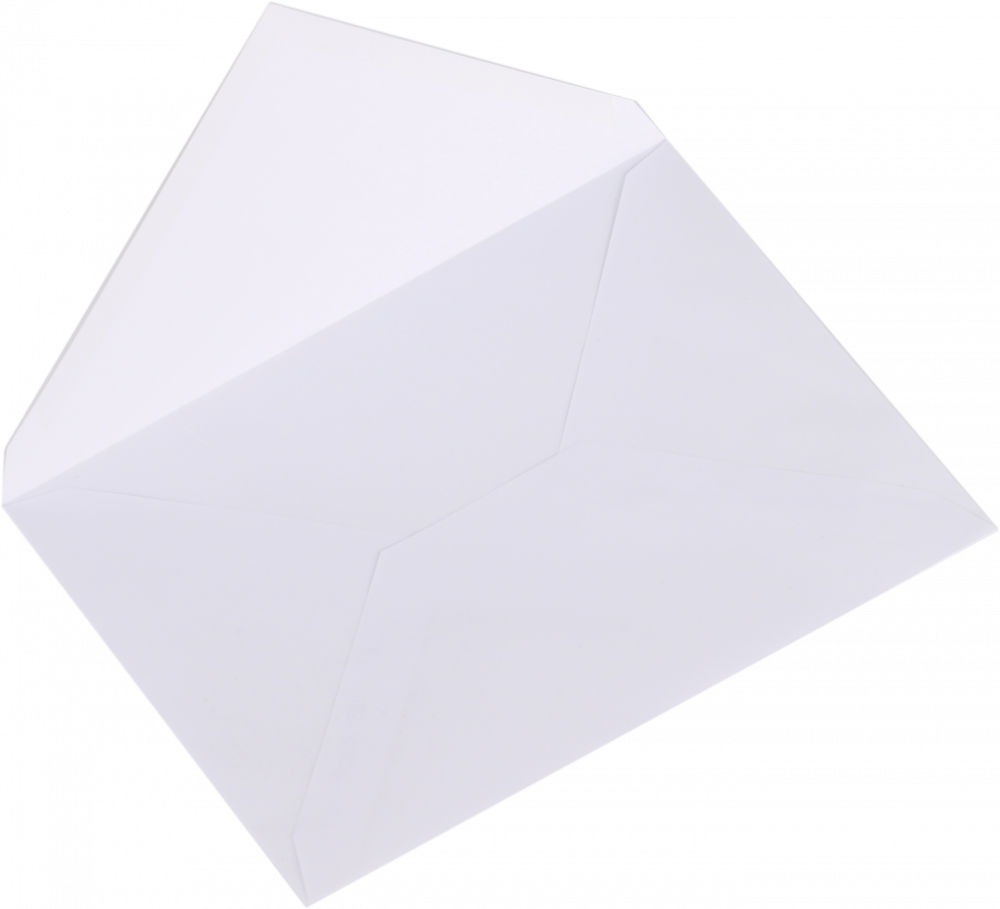 Koperta standardowa NC, B6, klejona na mokro NK, 1 sztuka, biały