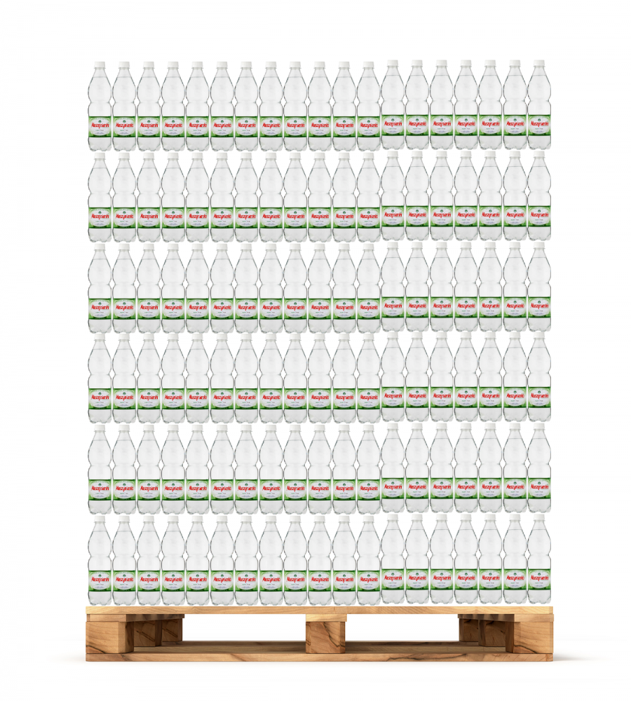 1080x Woda niskonasycona CO2 Muszynianka, 0.6l, butelka PET