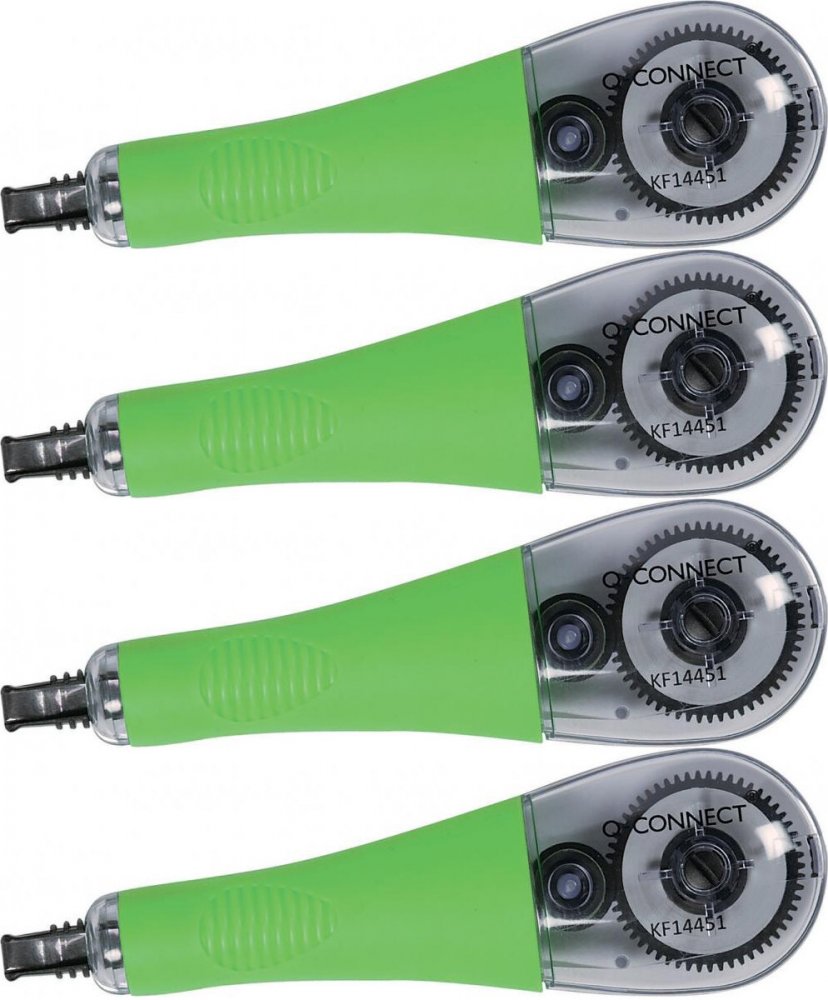 4x Korektor w taśmie Q-Connect, Dynagrip, 4.2mmx10m