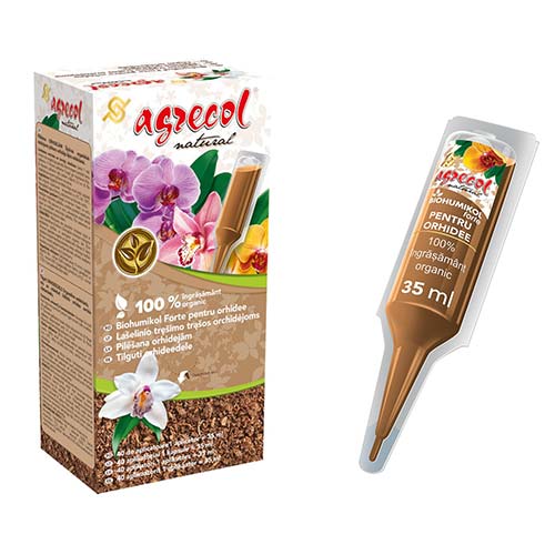 1 pac, Aplicator Bio Humikol Forte pentru orhidee - : Mod de ambalare: 35 ml