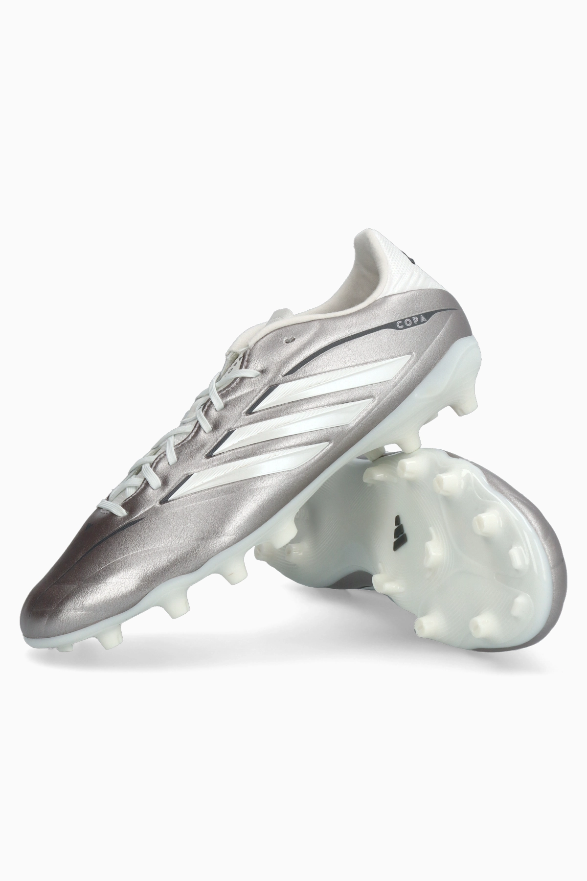 Korki adidas Copa Pure IV League FG Junior - Srebrny