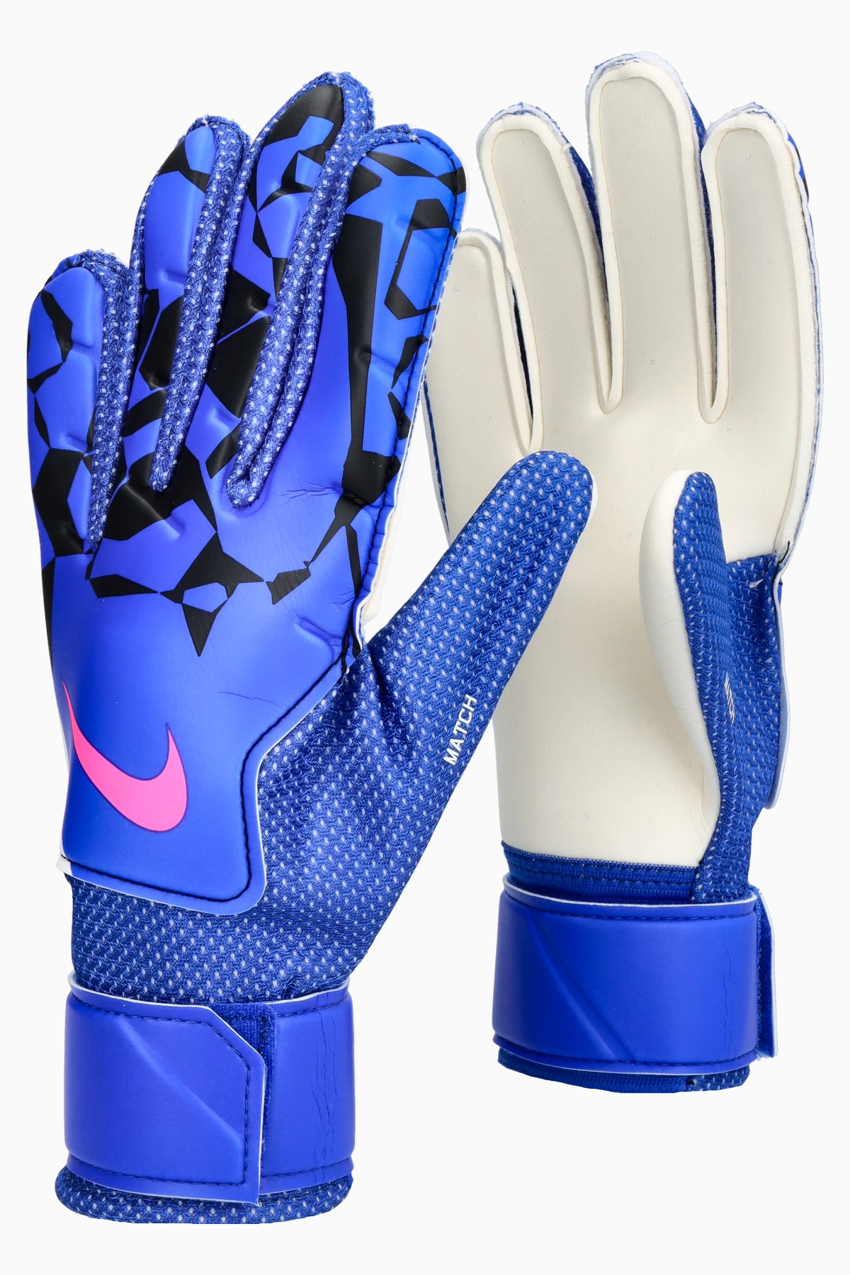 Rękawice Nike Match - Niebieski